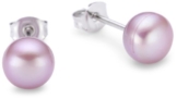 Sakura Pearl Damen-Ohrstecker mit 2 Süßwasser-Zuchtperlen AM005